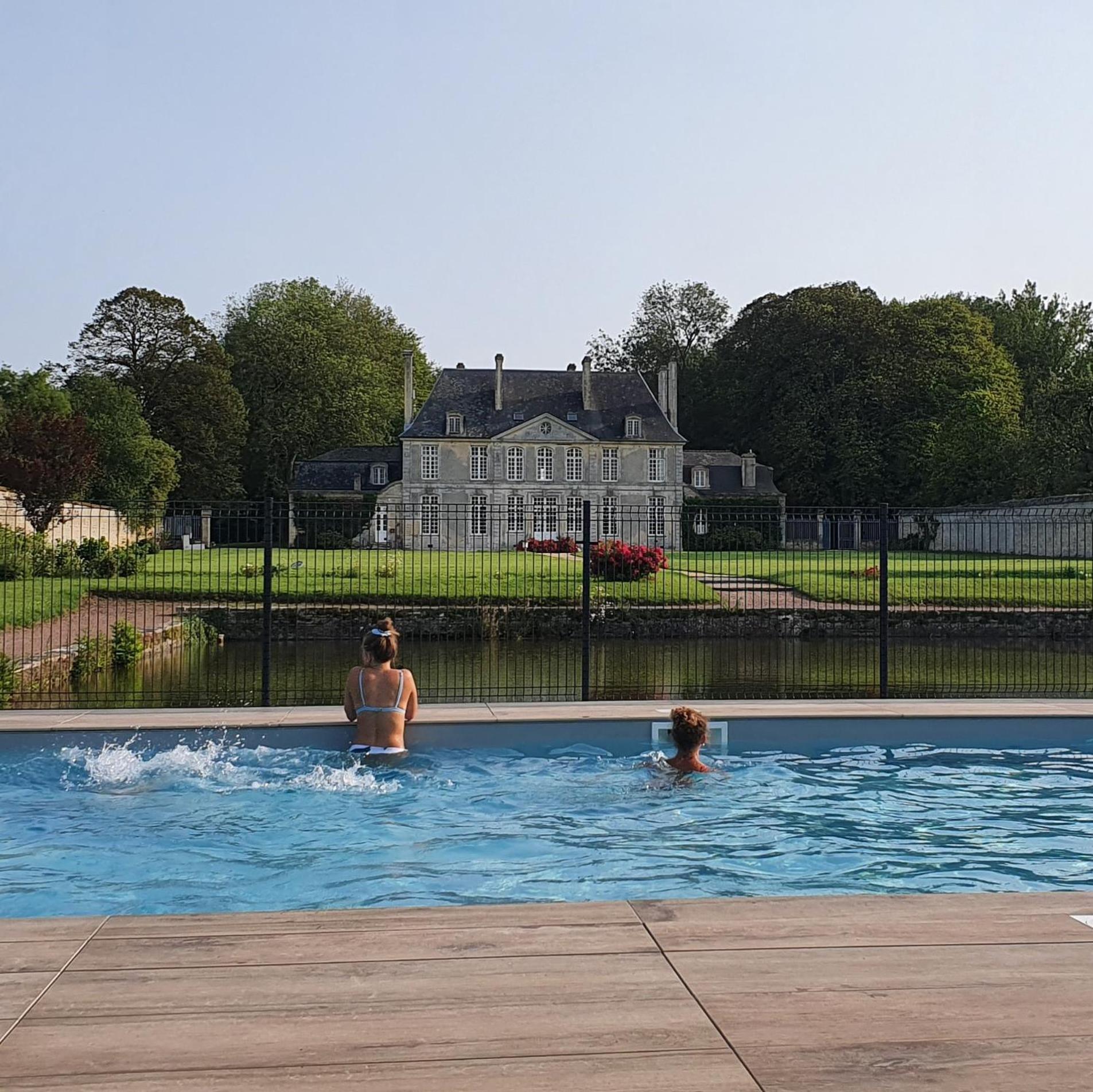 Chambres D'Hotes Chateau De Martragny Esterno foto